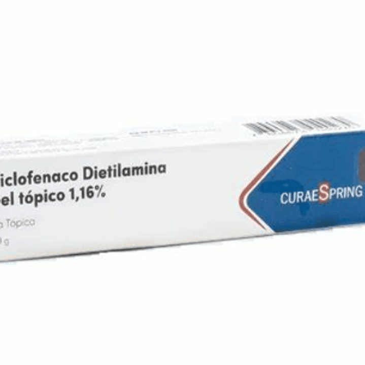 Diclofenaco Dietilamina 1,16 % Gel tópico 30 g. 1