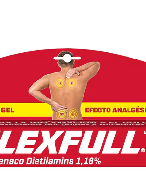 Flexfull Diclofenaco Dietilamina  1,16 % Gel 35 g 5  unidades.