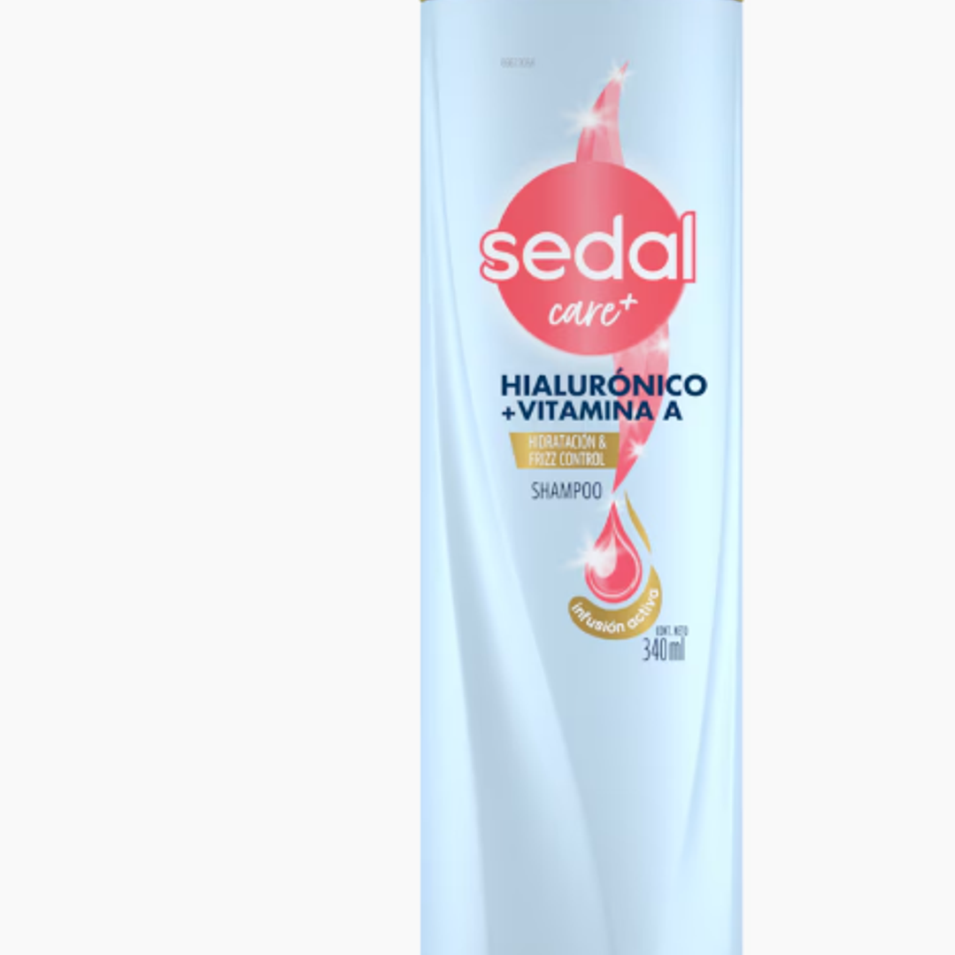 Shampoo Ácido Hialurónico + Vitamina A 650 ml. Sedal care 1