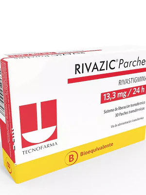 Rivazic (B) Rivastigmina 13,3 mg /24h 30 Parches transdérmicos.