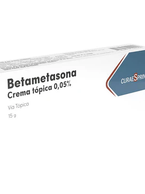 Betametasona 0,05 % Crema tópica 15 g. Mdc