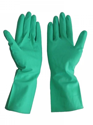 Guantes nitrilo industrial Heavy duty 8- M 1 unidad.