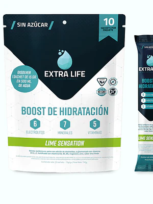 Extra life doypack Lime sensation 10 sachets