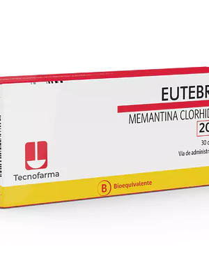 Eutebrol (B) Memantina 20 mg 30 Comprimidos.