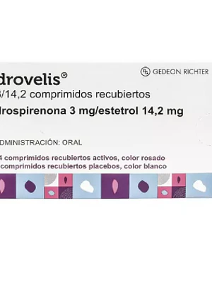 Drovelis Drospirenona, Estetrol 28 Comprimidos recubiertos.