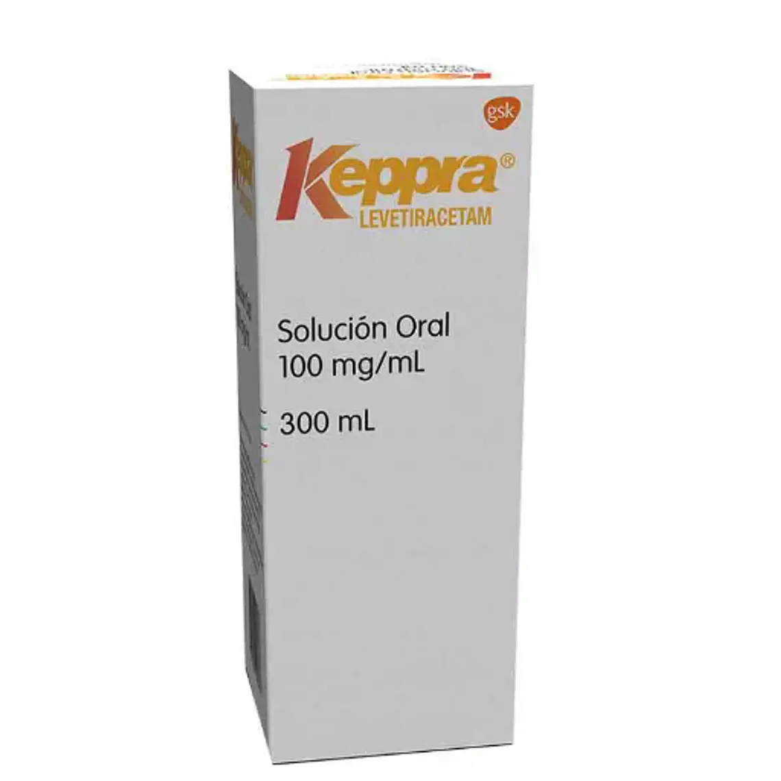 Keppra Levetiracetam 100 mg/ml Solución oral 300 ml. 1