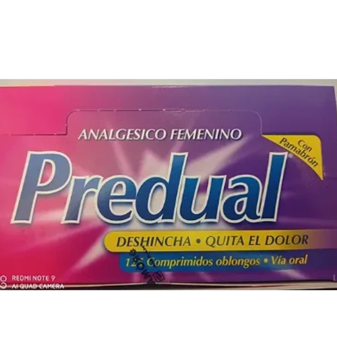 Predual Analgésico femenino 125 Comprimidos. 1