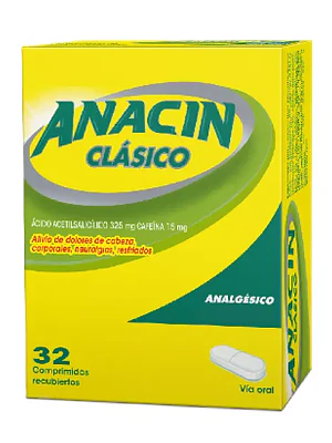 Anacin Clasico 32 Comprimidos.