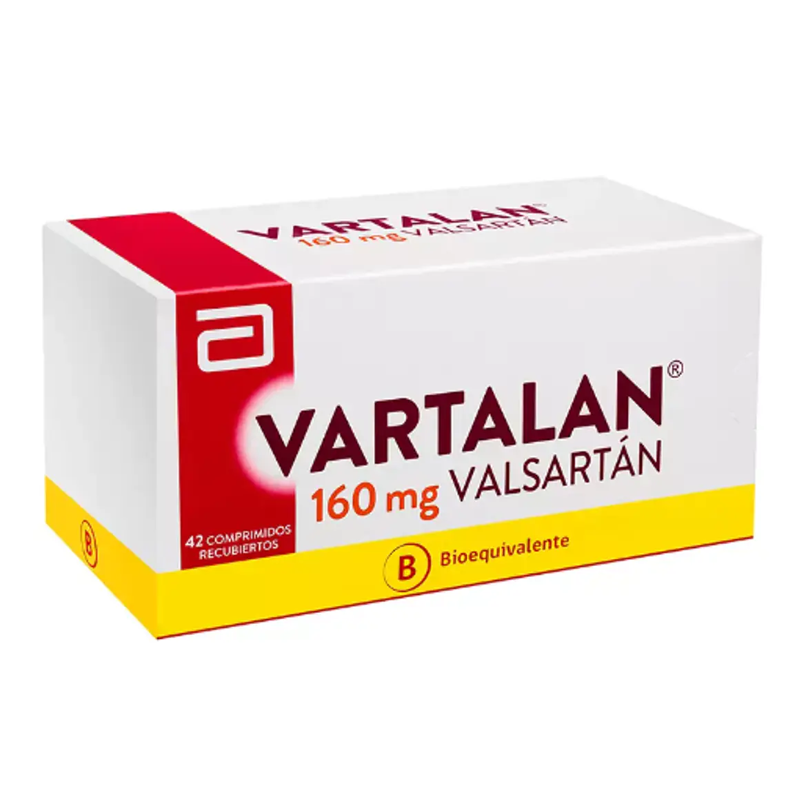 Vartalán (B) Valsartán 160 mg 42 Comprimidos recubiertos. 1
