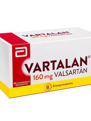Vartalán (B) Valsartán 160 mg 42 Comprimidos recubiertos.