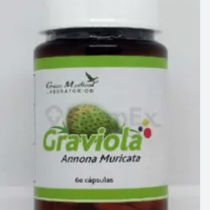 Graviola 60 Cápsulas. Green Medical 1