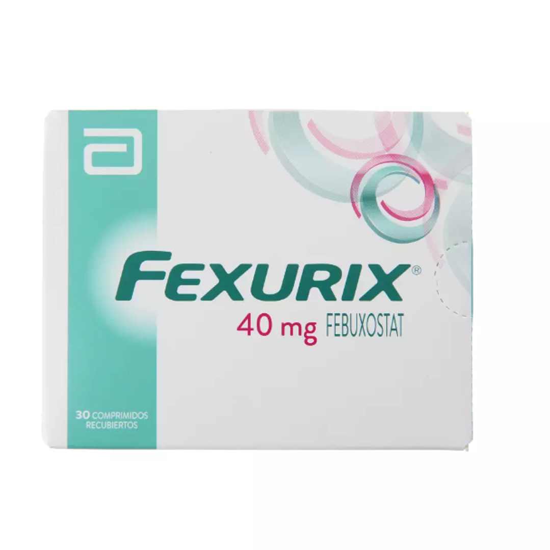 Fexurix Febuxostat 40 mg 30 Comprimidos recubiertos. 1