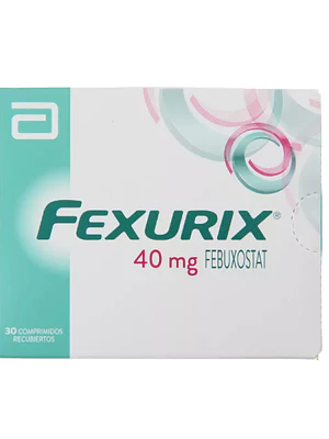 Fexurix Febuxostat 40 mg 30 Comprimidos recubiertos.