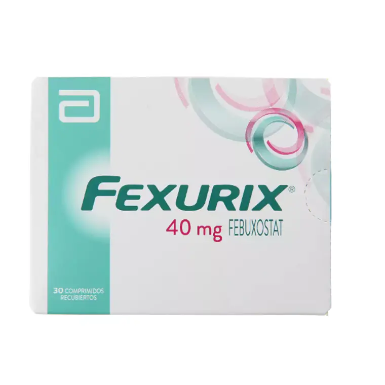 Fexurix Febuxostat 40 mg 30 Comprimidos recubiertos. 1