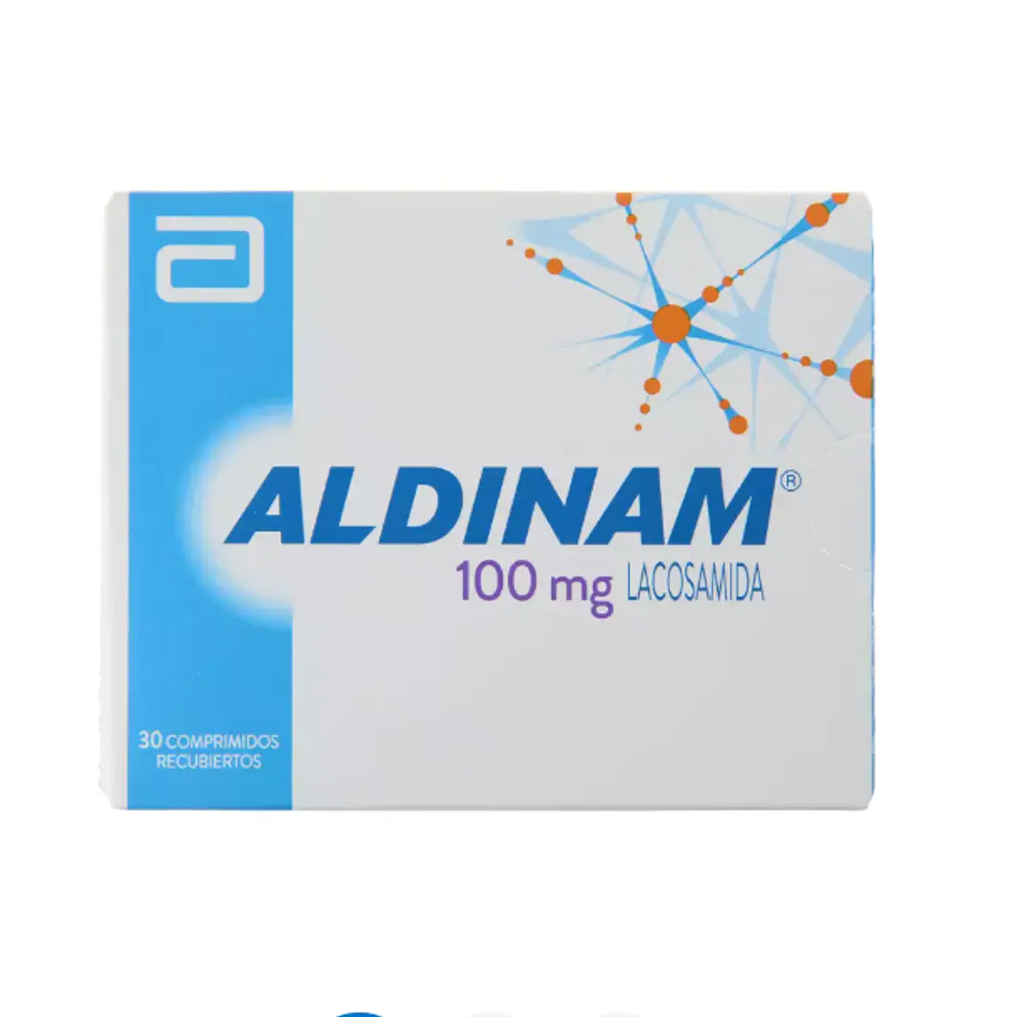 Aldinam Lacosamida 100 mg 30 Comprimidos recubiertos. 1