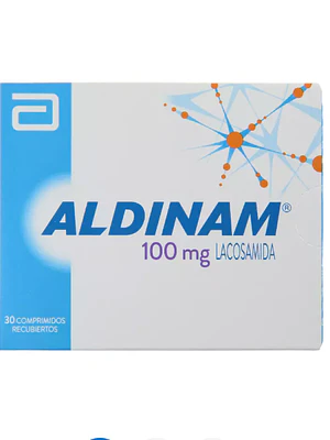 Aldinam Lacosamida 100 mg 30 Comprimidos recubiertos.