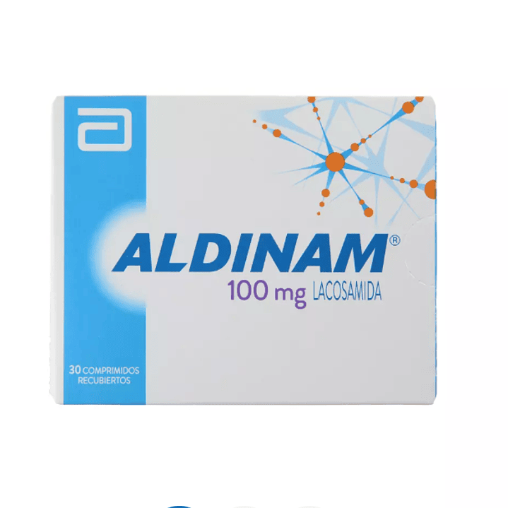 Aldinam ﻿Lacosamida 100 mg 30 Comprimidos recubiertos. 1