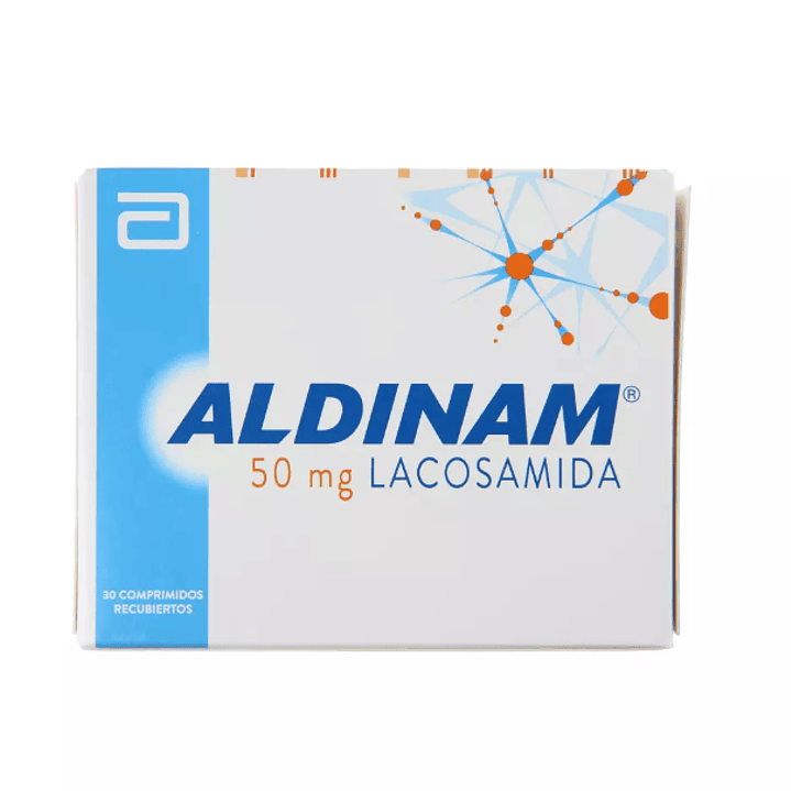 Aldinam Lacosamida 50 mg 30 Comprimidos recubiertos. 1
