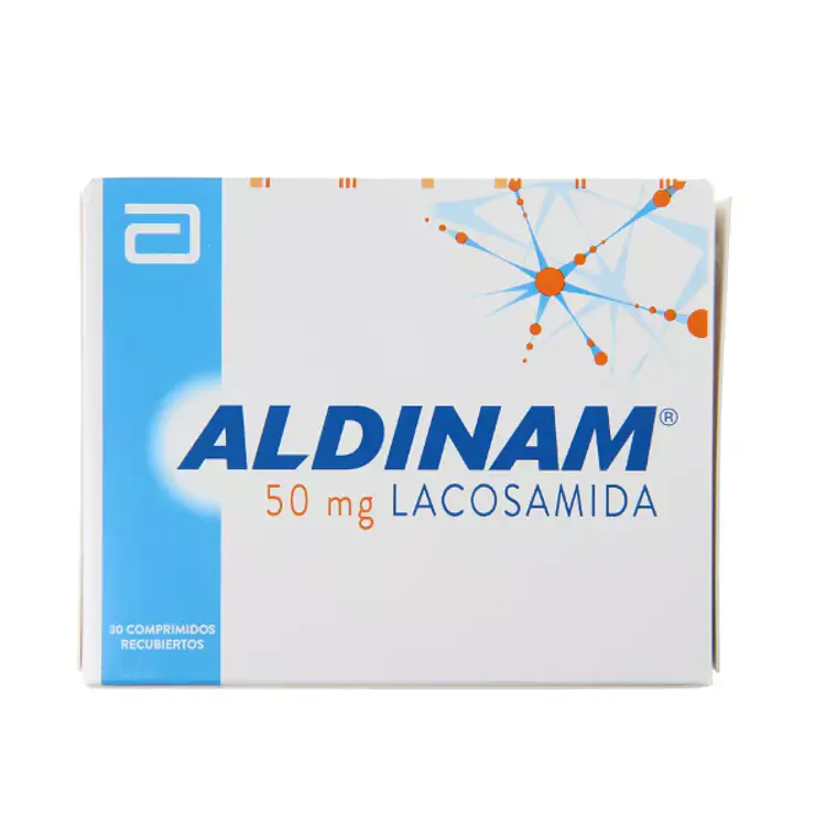 Aldinam Lacosamida 50 mg 30 Comprimidos recubiertos. 1