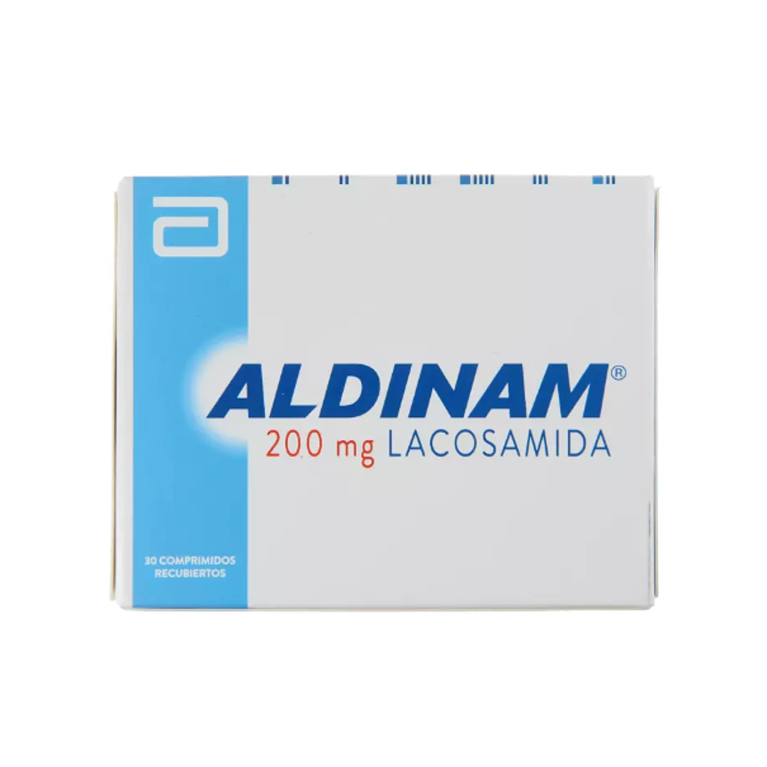 Aldinam Lacosamida 200 mg 30 Comprimidos recubiertos. 1