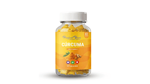 Cúrcuma con vitamina C 60 Gomitas. Perfect Bear