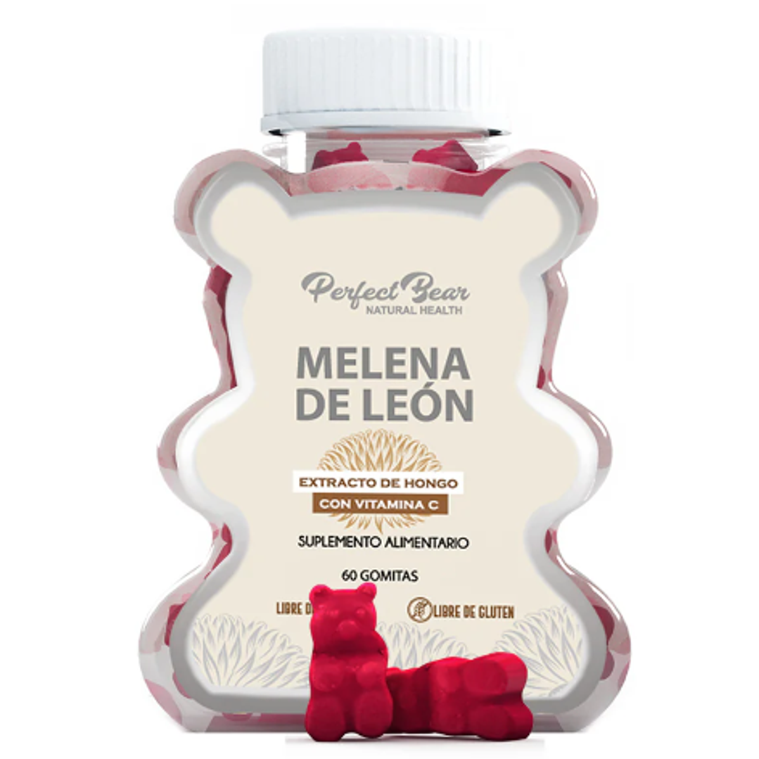 Melena de león 60 Gomitas. Perfect Bear 1