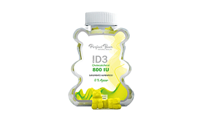 Vitamina D3 Cholecalciferol 800 UI 60 Gomitas. Perfect Bear