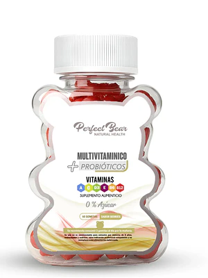 Multivitaminico + Probiotico Gomitas por 60