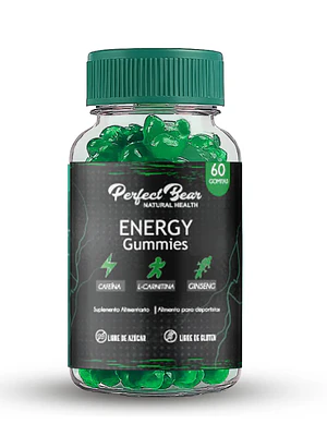 Energy Gummies 60 Unidades. Perfect Bear