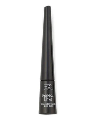 Delineador líquido de ojos Perfect Line negro 3 ml. Petrizzio