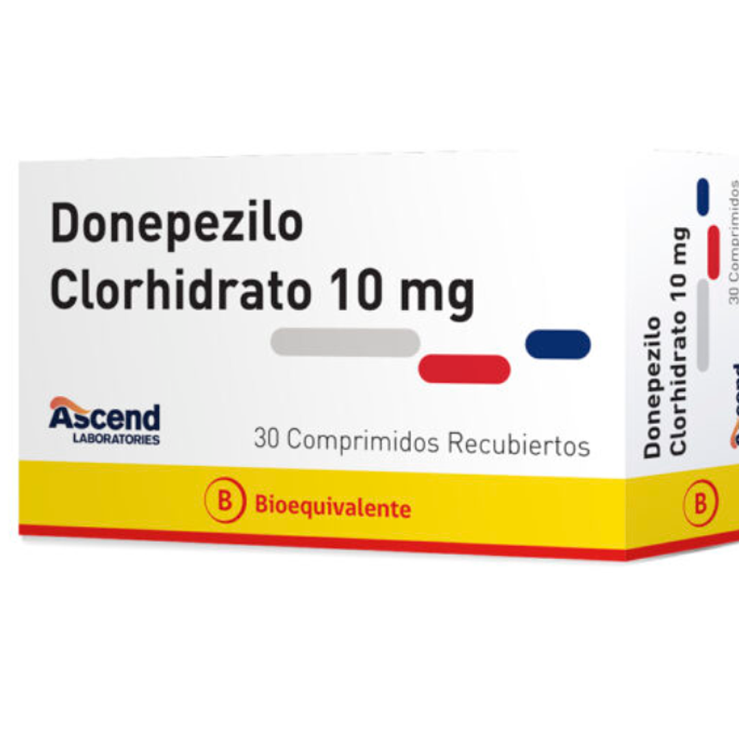 Donepezilo (B) 10 mg 30 Comprimidos. Ascend 1