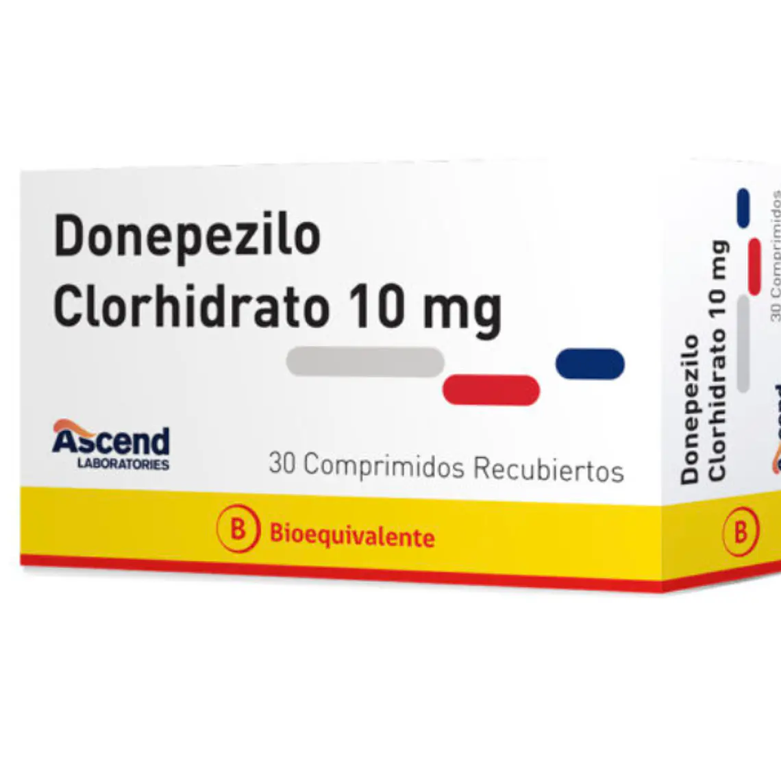 Donepezilo Clorhidrato (B) 10 mg 30 Comprimidos recubiertos.  1