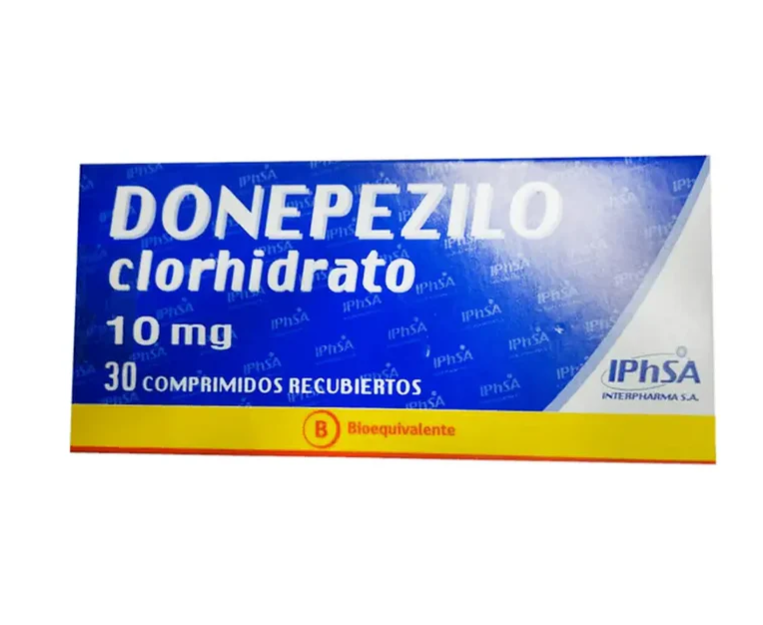 Donepezilo (B) 10 mg 30 Comprimidos. IPhSA
