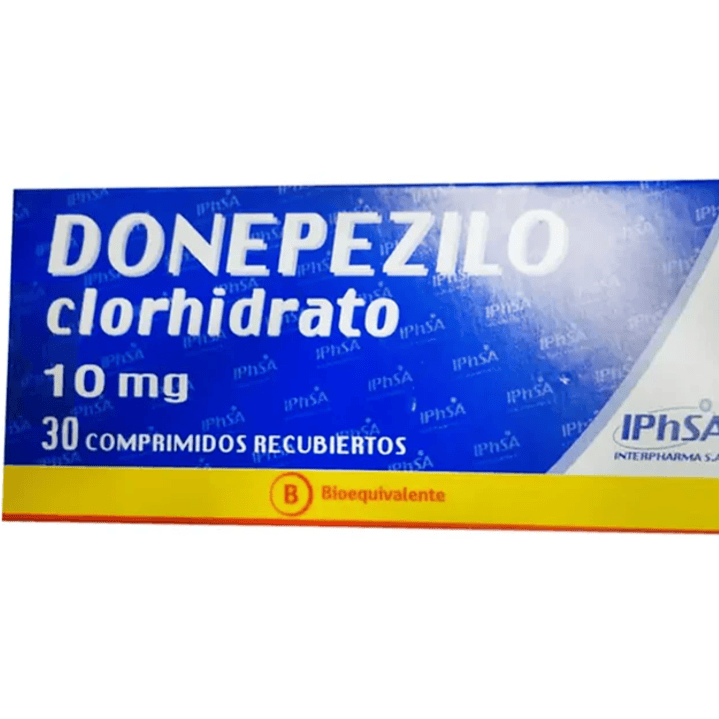 Donepezilo (B) 10 mg 30 Comprimidos. IPhSA 1