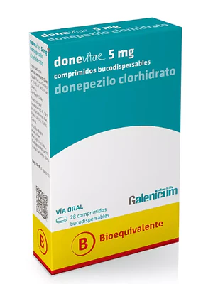Donevitae (B) Donepezilo 5 mg 28 Comprimidos bucodispersables.