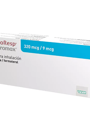 Duoresp Spiromax  320/9 mcg Polvo para inhalación 60 Dosis.