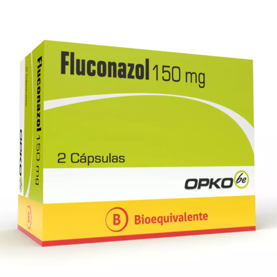 Fluconazol (B) 150 mg 2 Cápsulas. Opko 1