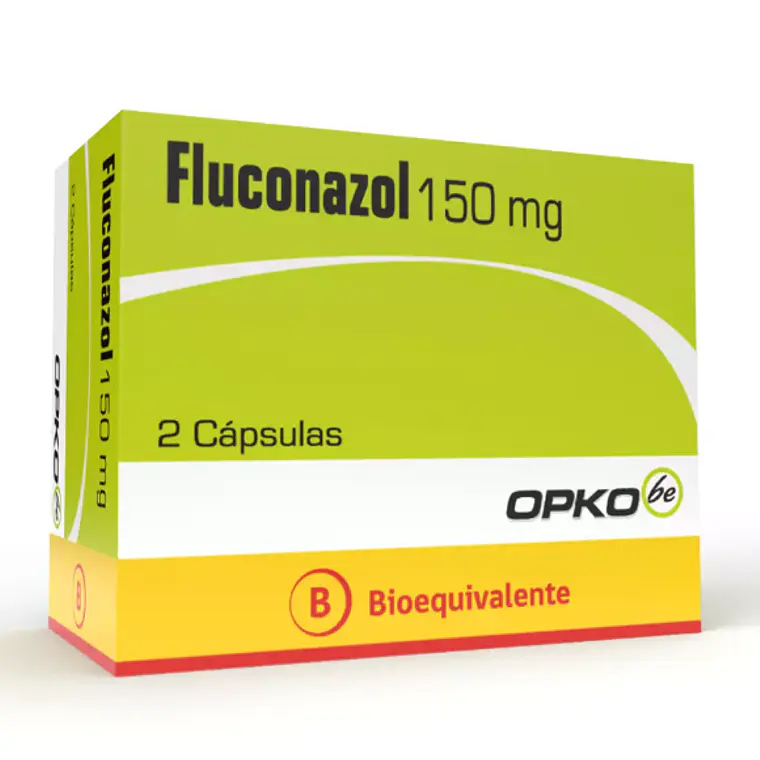 Fluconazol (B) 150 mg 2 Cápsulas. Opko  1