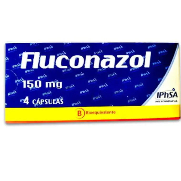 Fluconazol (B) 150 mg 4 Cápsulas. Iphsa 1