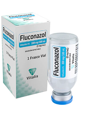 Fluconazol 200 mg 1 vial de 100 ml. Vitales