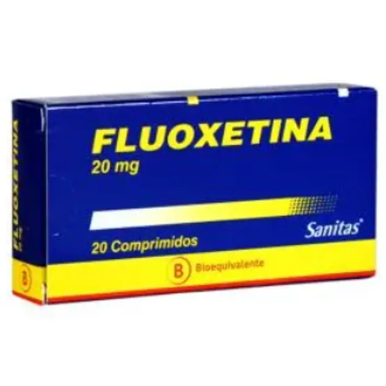 Fluoxetina (B) 20 mg 20 Comprimidos. 1