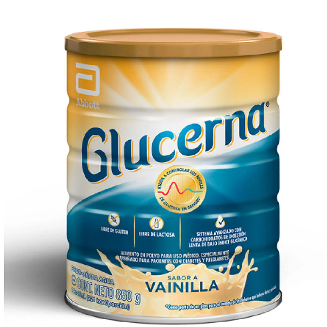 Glucerna Polvo vainilla 850 g. 1
