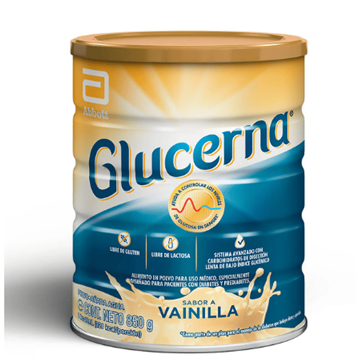 Glucerna Polvo vainilla 850 g. 1