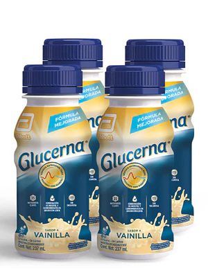 Glucerna Vainilla 4 Unidades 237  ml.