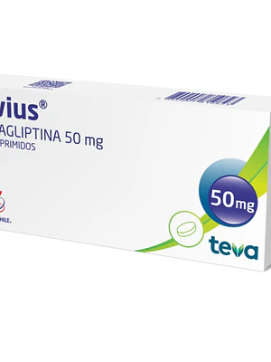 Jovius Vildagliptina 50 mg 60 Comprimidos.