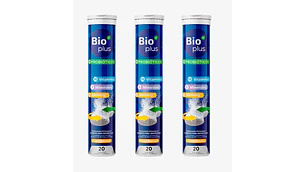 Bio Plus Probioticos Multivitaminico + Ginseng Tab Efe por 20