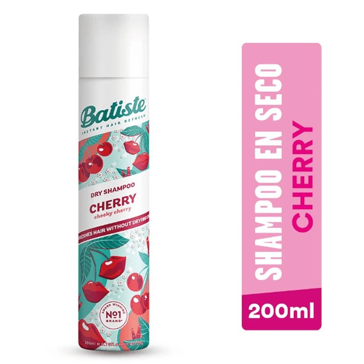Batiste Dry shampoo Cherry 200 ml. 1