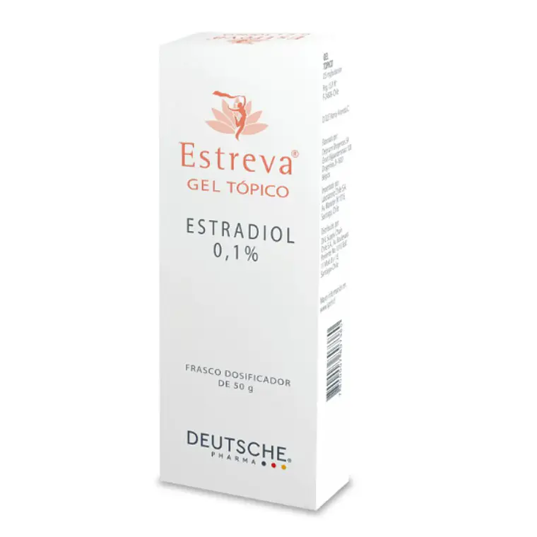 Estreva Estradiol 0,1 % Gel tópico 50 g. 1