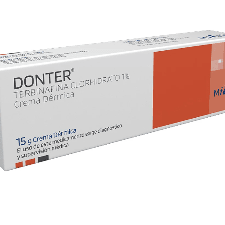 Donter Terbinafina Crema dérmica 1 % 15 g. 1