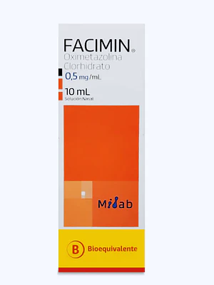Facimin (B) Oximetazolin 0,05 % Spray nasal 10 ml.